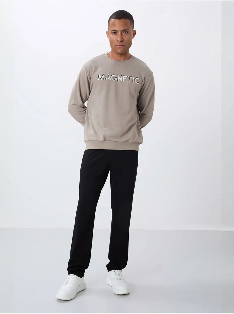 Sudadera de hombre con estampado y cuello redondo tommy Arena - Kiabi