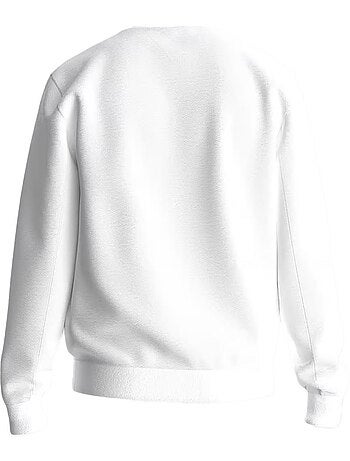 Sudadera Guess de Hombre con Cuello Redondo de Forro Polar
