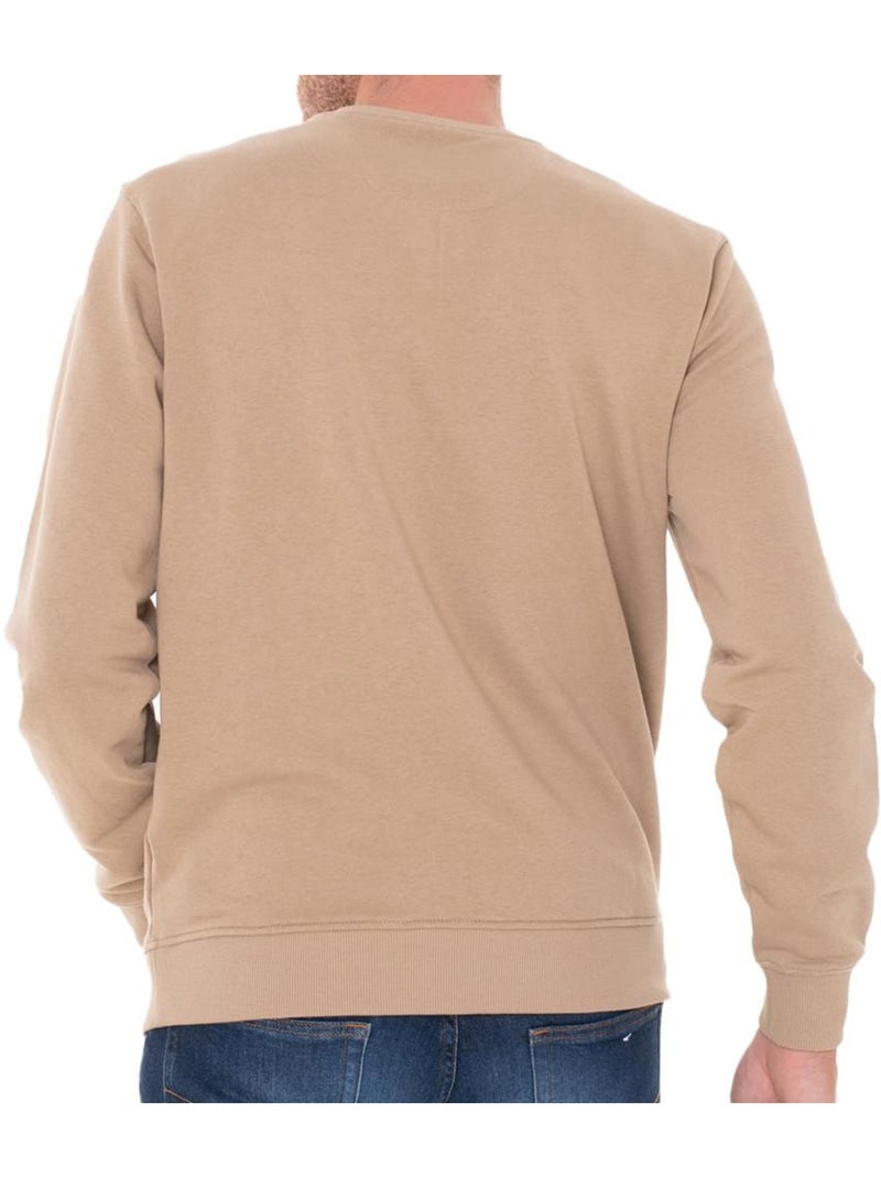 Sudadera de Hombre Guess Bordada Beige - Kiabi