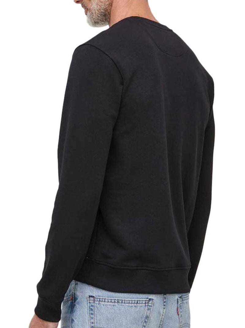 Sudadera de Hombre Guess Bordada Negro - Kiabi