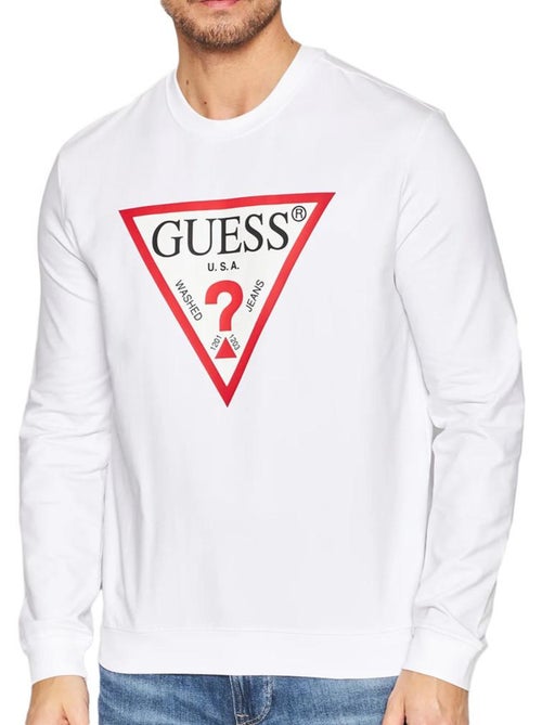 Sudadera de Hombre Guess con Logo Triángulo - Kiabi