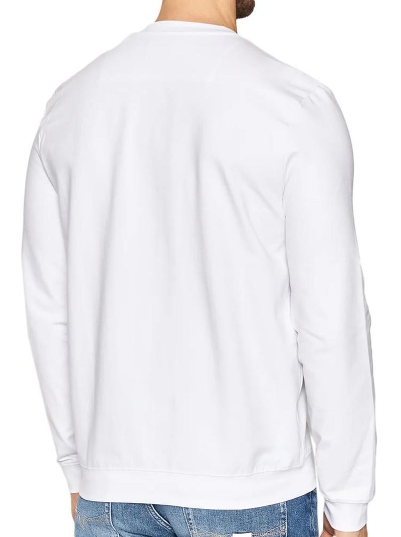 Sudadera de Hombre Guess con Logo Triángulo Blanco - Kiabi