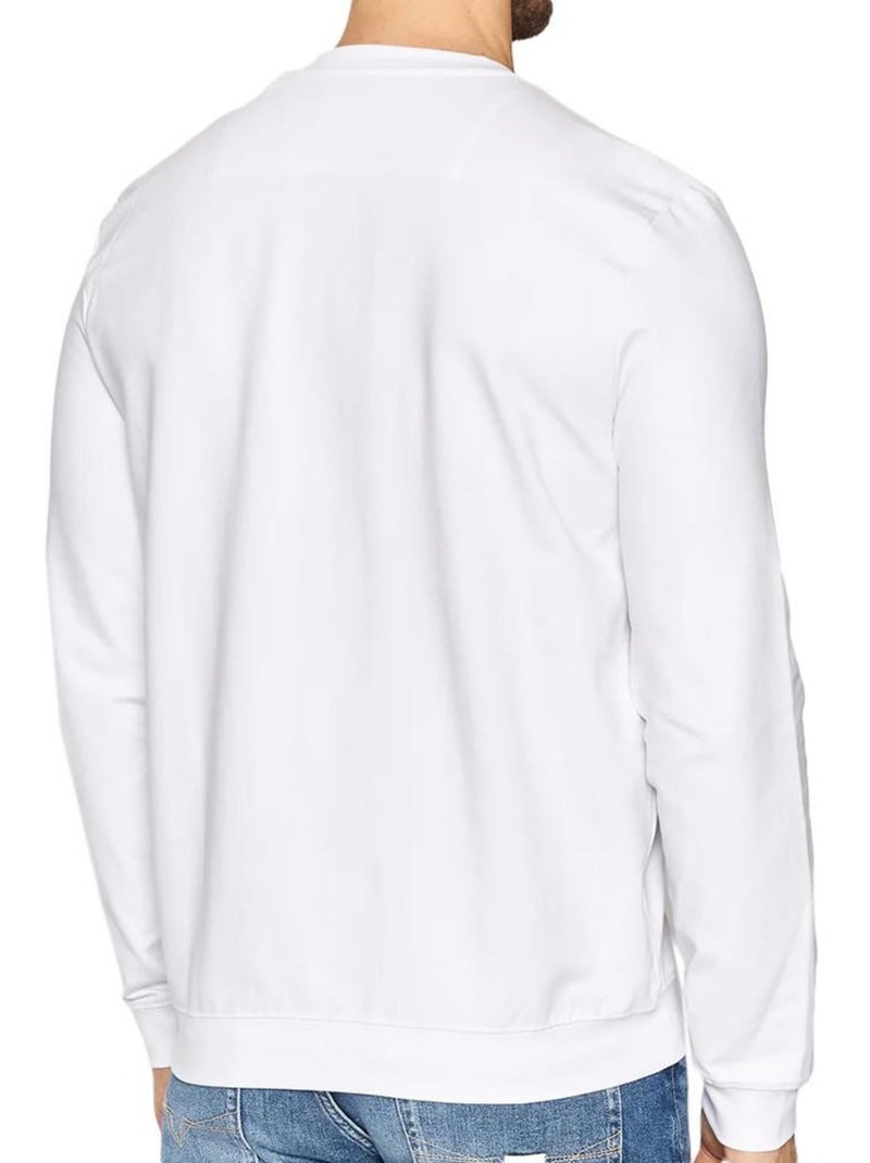 Sudadera de Hombre Guess con Logo Triángulo Blanco - Kiabi
