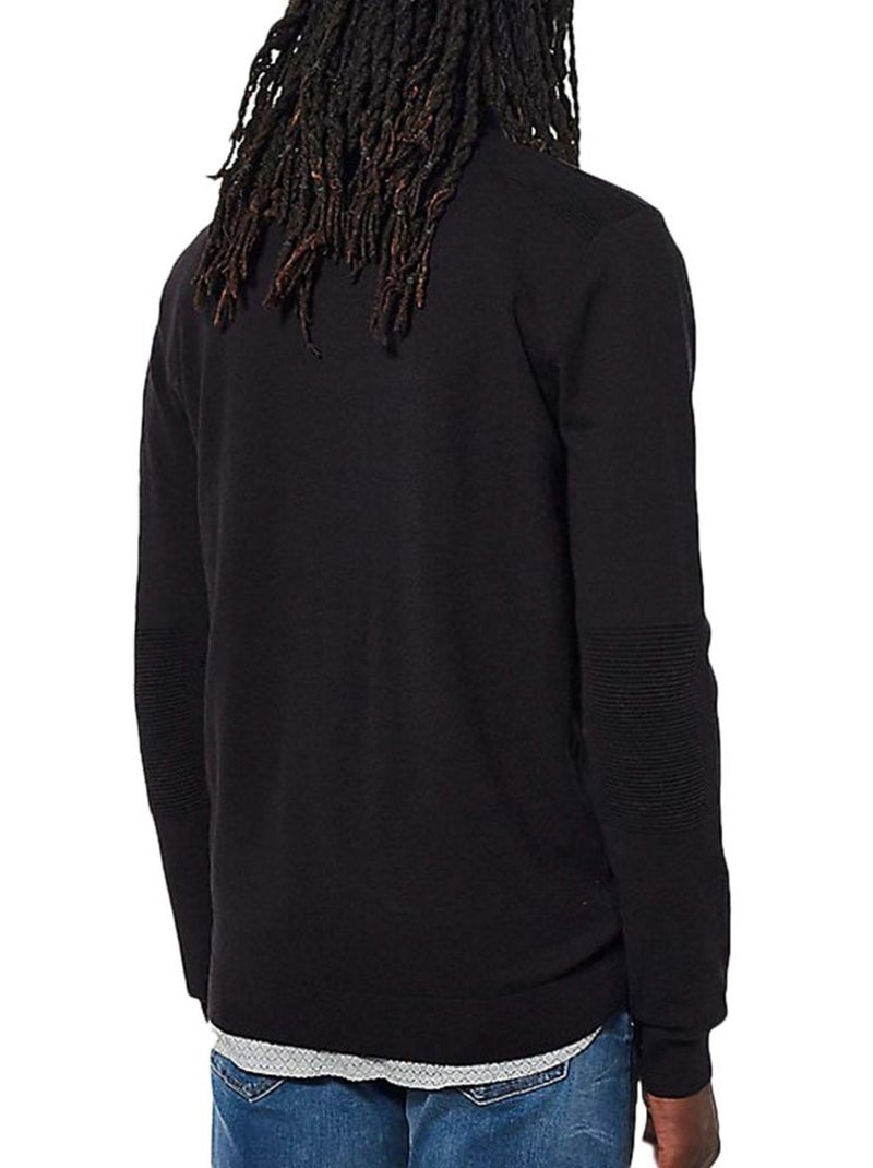 Sudadera de hombre kaporal con media cremallera Negro - Kiabi