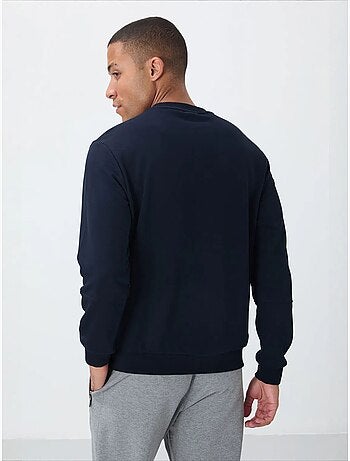 Sudadera de hombre lisa con cuello redondo tommy