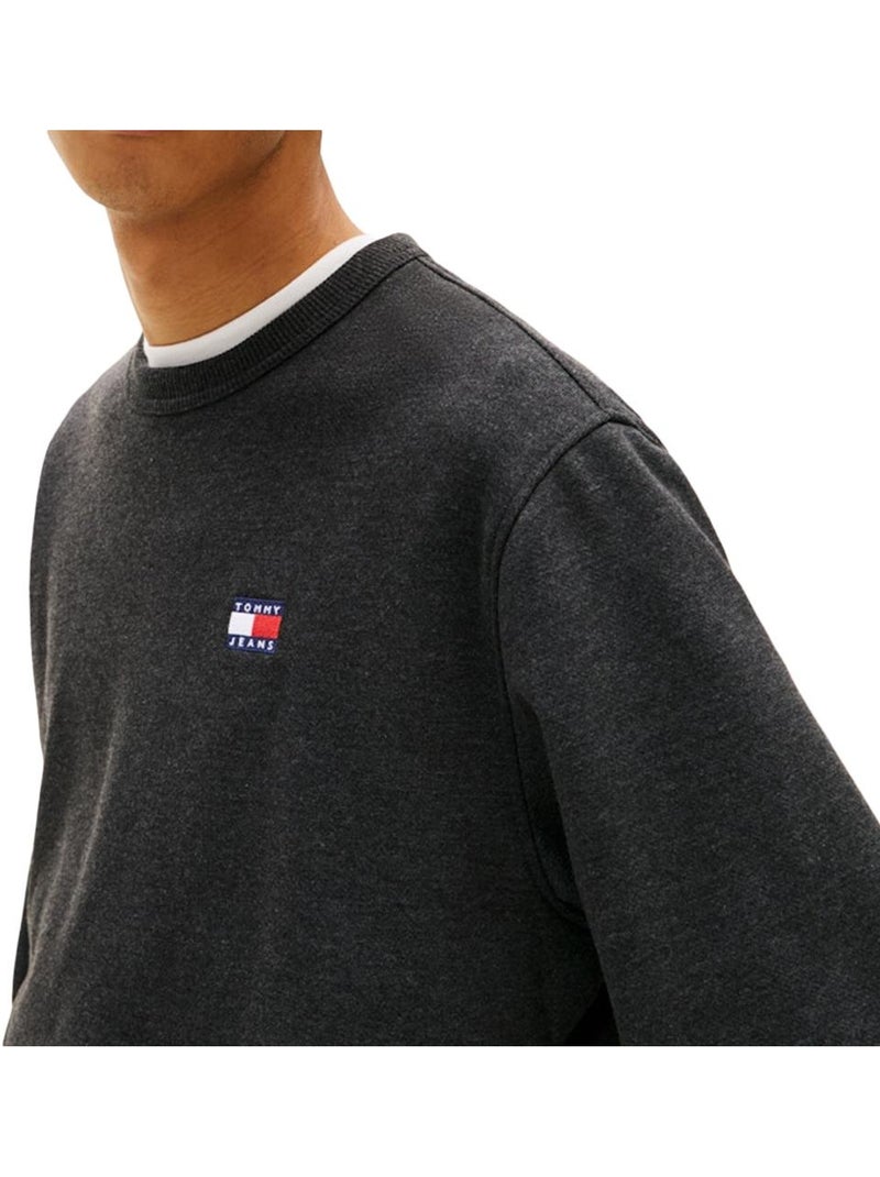 Sudadera de hombre tommy hilfiger con insignias Negro - Kiabi