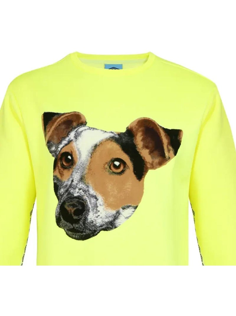 Sudadera de hombre umbro cuello redondo Amarillo - Kiabi