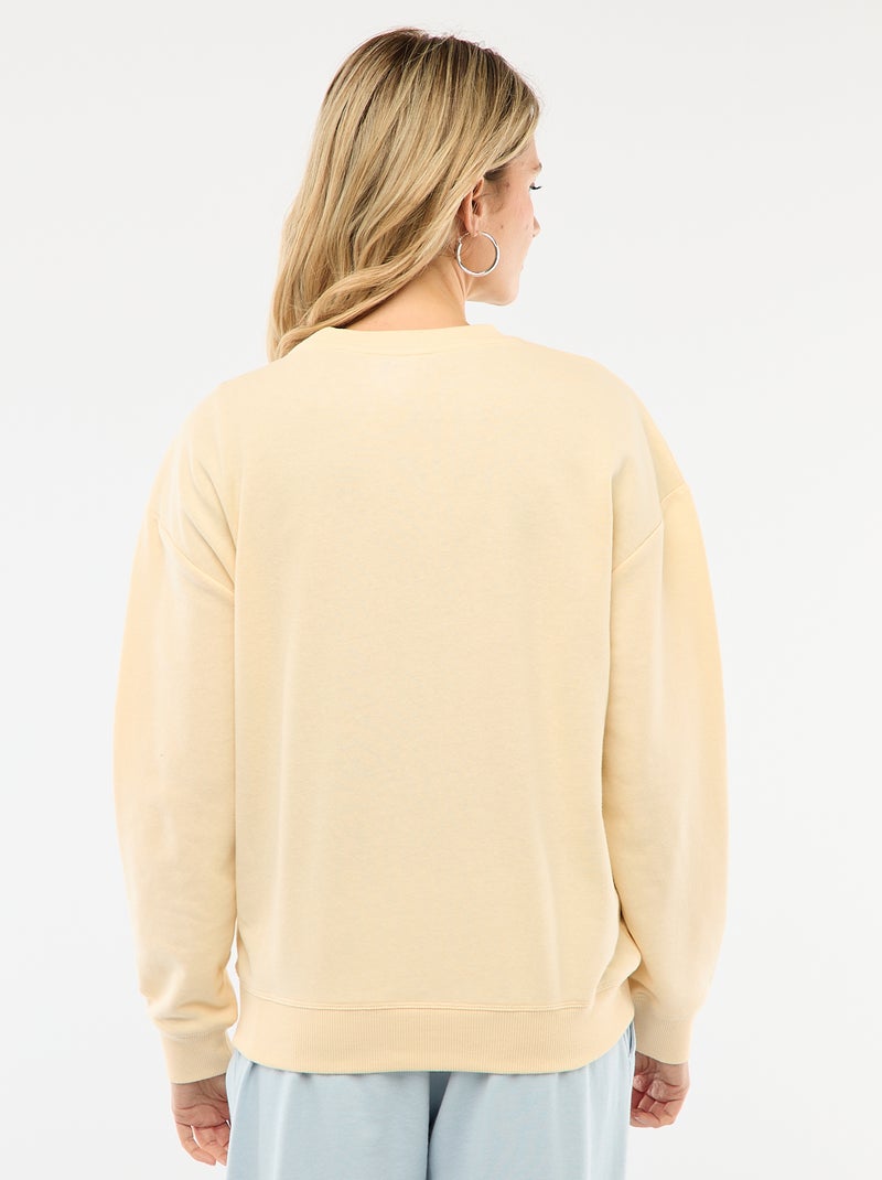 Sudadera de lactancia Amarillo - Kiabi