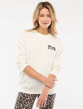 Sudadera de lactancia