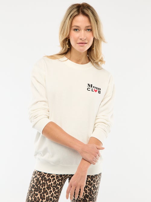 Sudadera de lactancia - Kiabi