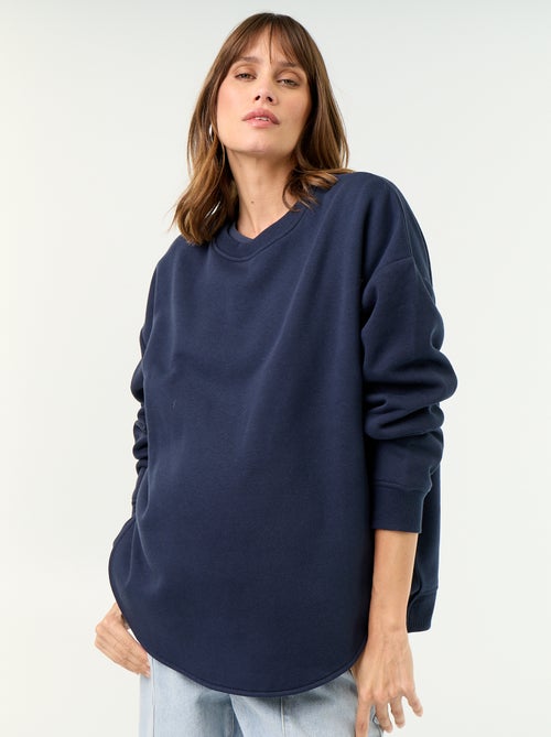 Sudadera de lactancia con abertura cruzada - Kiabi