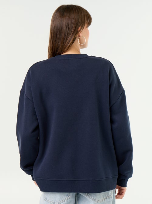 Sudadera de lactancia con abertura cruzada - Kiabi