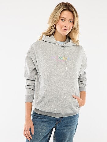 Sudadera de lactancia con capucha