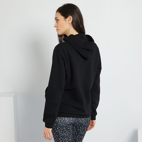 Sudadera de lactancia con capucha Premamá - negro - Kiabi - 15,00€