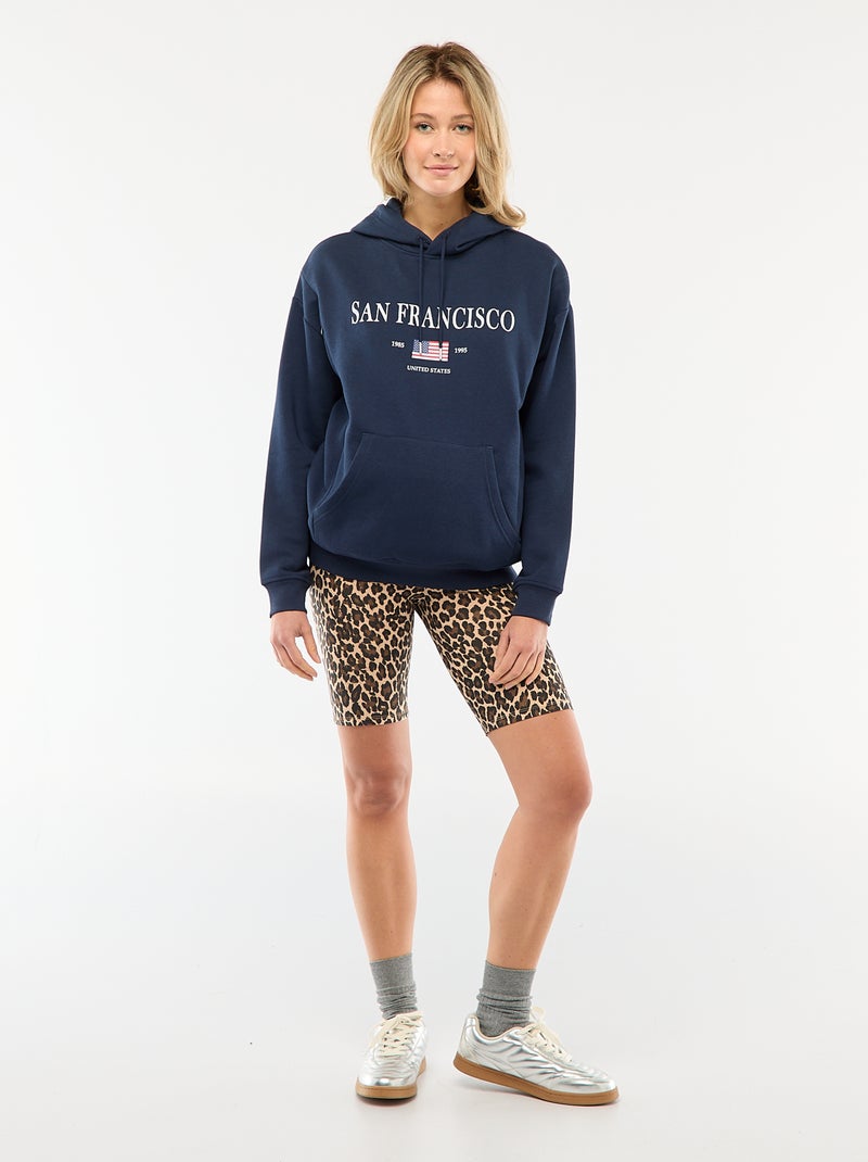 Sudadera de lactancia con capucha Rosa - Kiabi