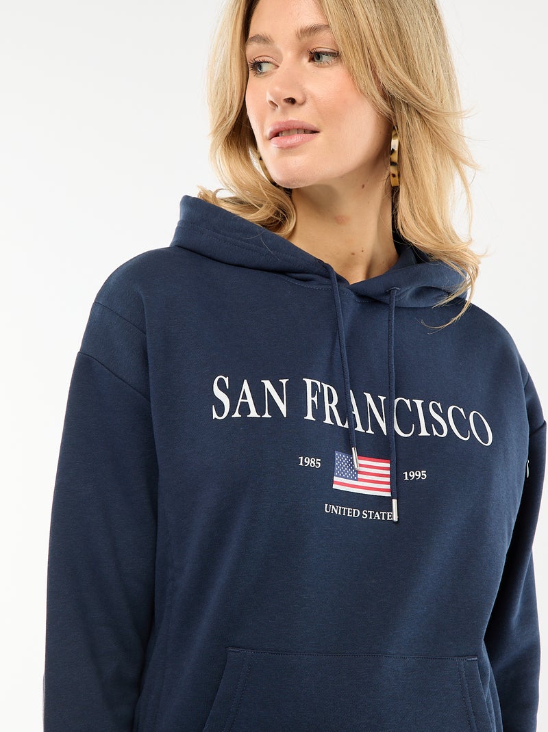 Sudadera de lactancia con capucha Rosa - Kiabi