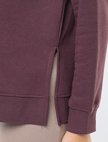 Sudadera de lactancia con mensaje