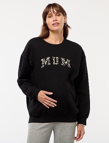 Sudadera de lactancia de felpa