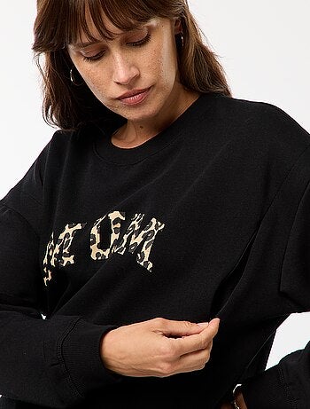 Sudadera de lactancia de felpa