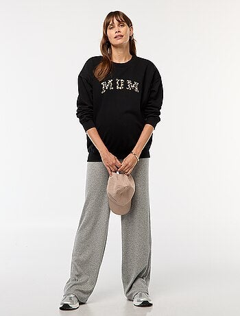 Sudadera de lactancia de felpa