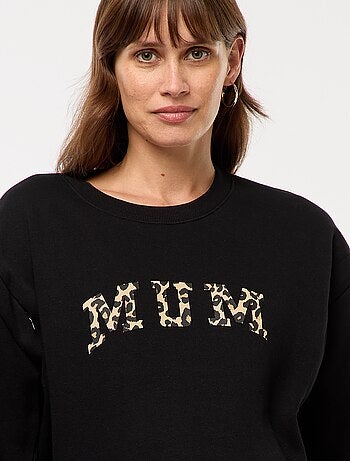 Sudadera de lactancia de felpa