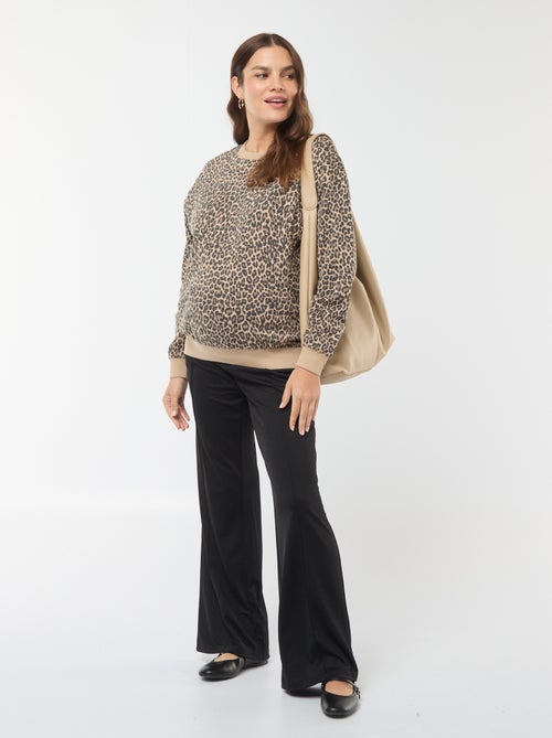 Sudadera de lactancia de felpa - Kiabi