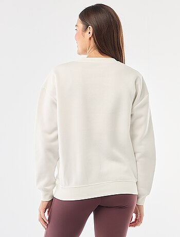 Sudadera de lactancia de felpa