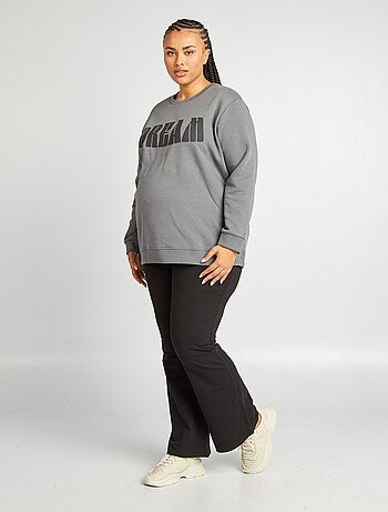 Sudadera de lactancia de felpa