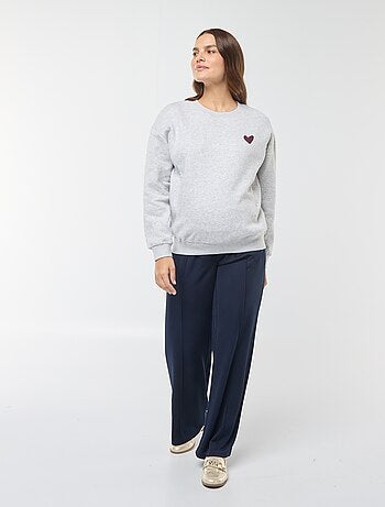 Sudadera de lactancia de felpa
