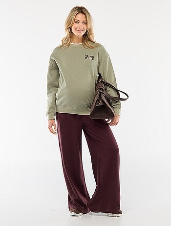 Sudadera de lactancia de felpa