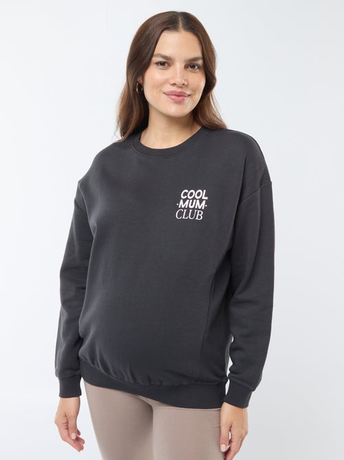 Sudadera de lactancia de felpa - Kiabi