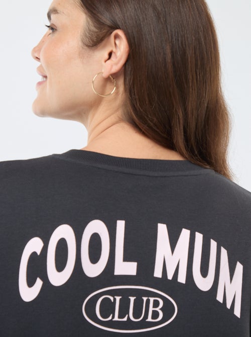 Sudadera de lactancia de felpa - Kiabi