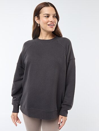 Sudadera de lactancia de felpa