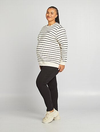 Sudadera de lactancia de felpa