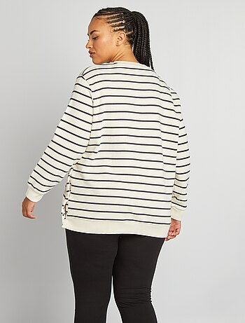 Sudadera de lactancia de felpa