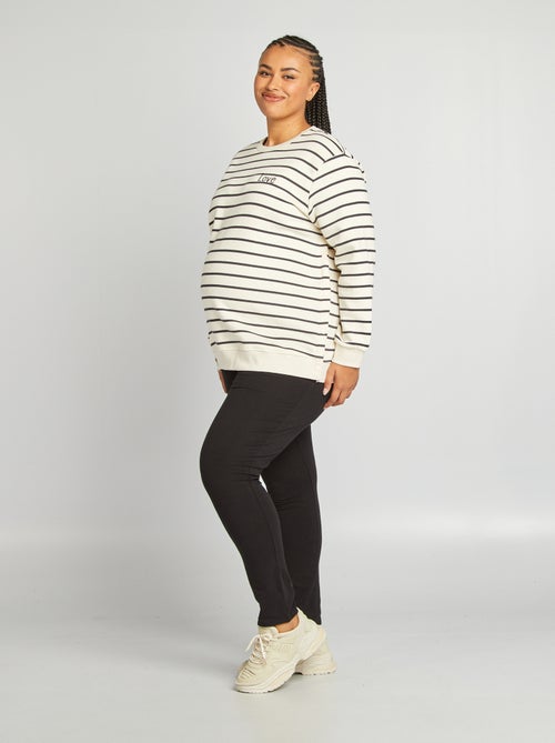 Sudadera de lactancia de felpa - Kiabi