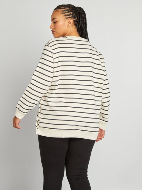 Sudadera de lactancia de felpa - Kiabi