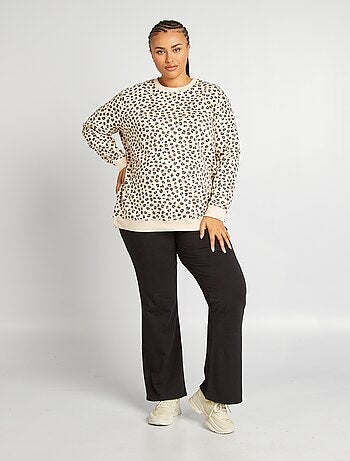 Sudadera de lactancia de felpa
