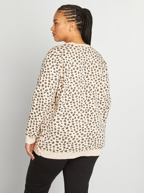 Sudadera de lactancia de felpa - Kiabi