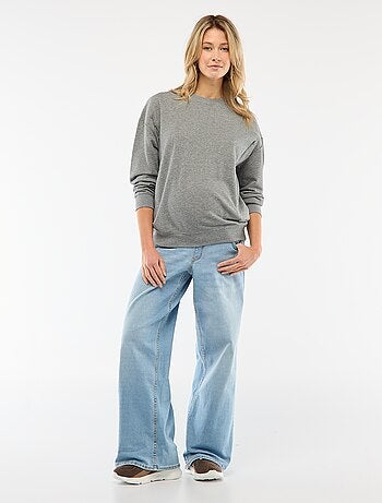 Sudadera de lactancia en felpa