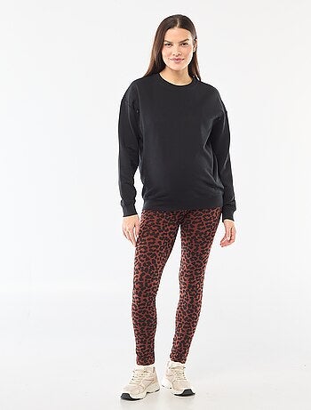 Sudadera de lactancia en felpa