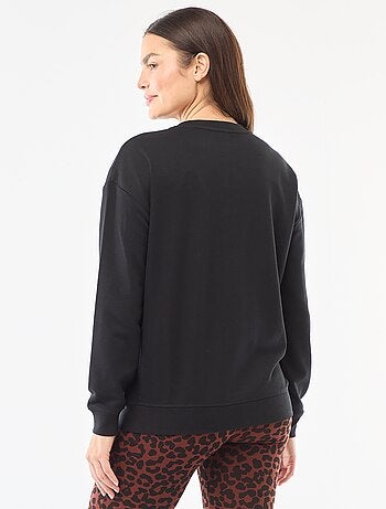 Sudadera de lactancia en felpa