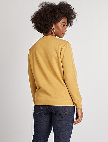 Sudadera de lactancia estampada