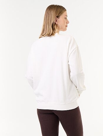 Sudadera de lactancia estampada