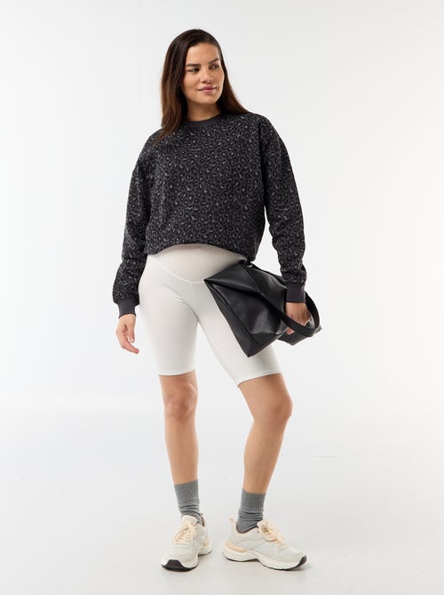 Sudadera de lactancia estampada - Kiabi