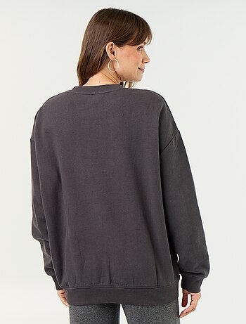 Sudadera de lactancia estampada