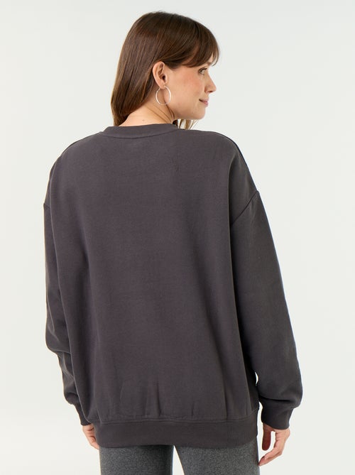 Sudadera de lactancia estampada - Kiabi Sudadera de lactancia estampada - Kiabi