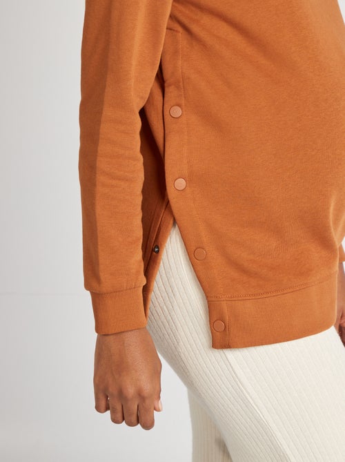 Sudadera de lactancia estampada - Kiabi