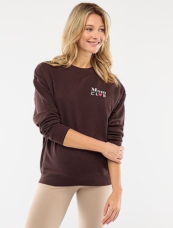 Sudadera de lactancia