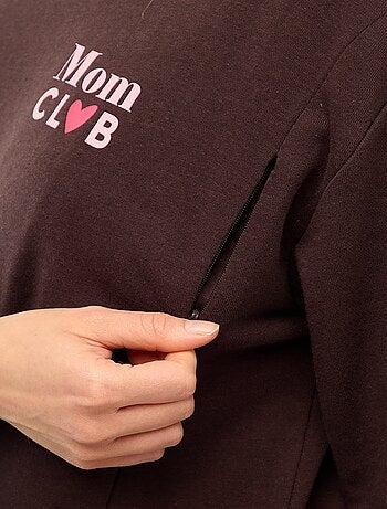 Sudadera de lactancia